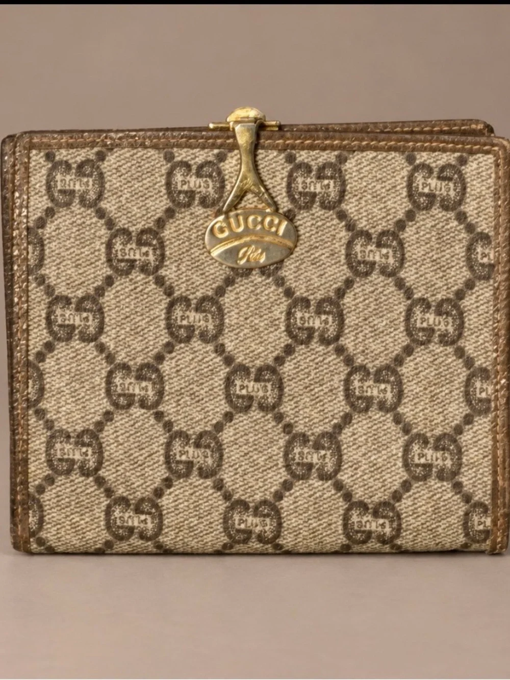Rare Authentic Gucci Plus Boston Bag/Matching Wallet Like New Vintage Condition